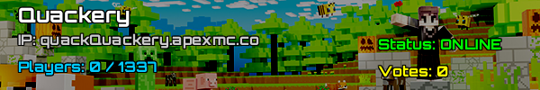 Quackery Minecraft Server v1.20 - Play in the USA!
