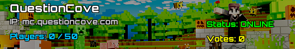QuestionCove Minecraft Server - Play v1.19.2 in the USA