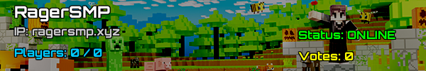 RagerSMP Minecraft Server - v1.21.1 USA | Join the Fun!