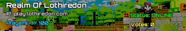Realm of Lothiredon - Minecraft Server v1.21 UK