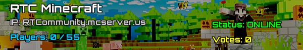 RTC Minecraft Server v1.20.1 - Unisciti a noi negli Stati Uniti!