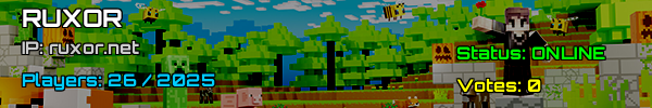 Ruxor Minecraft Server v1.21- 지금 미국에서 플레이하십시오!