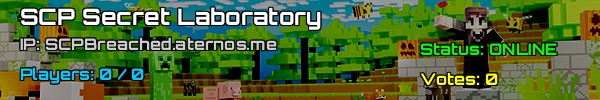 SCP Secret Laboratory Minecraft Server v1.19 - UK