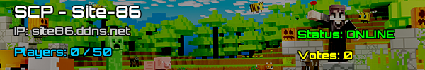 SCP Site-86 Minecraft Server v1.21.4 - Join the Adventure!