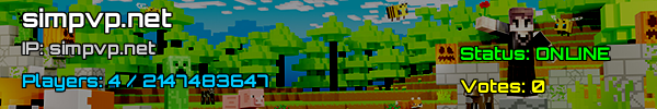 Simpvp.net - Minecraft Server v1.21.1 | França