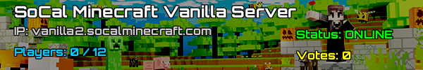SoCal Vanilla Minecraft Server - v1.20.4 - Join Us Now!
