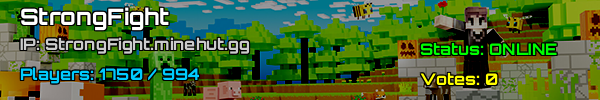 StrongFight Minecraft Server v1.21.4 - انضم إلى المعركة!