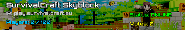 Survivalcraft Skyblock - Minecraft Server v1.21 | Países Bajos