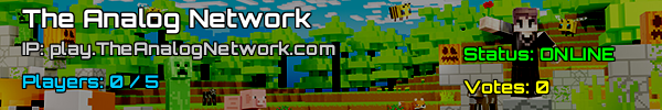 The Analog Network - Minecraft Server v1.21.1 USA