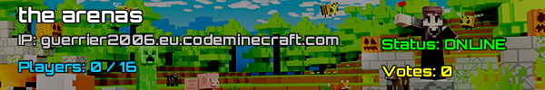 The Arenas - Minecraft Server V1.16.5 | France