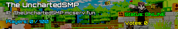 The UnchartedSMP Minecraft Server v1.21.4 - Join Us!