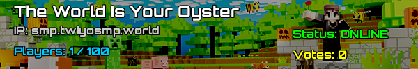 Entdecken Sie The World Is Your Oyster Minecraft Server v1.21 USA
