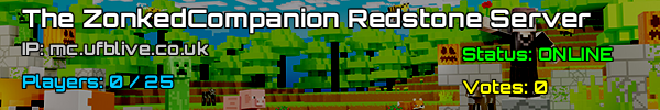 ZonkedCompanion Redstone Server - Minecraft UK v1.18.2