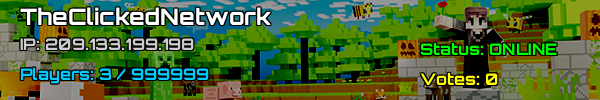 TheClickedNetwork: Minecraft Server v1.20.1 USA