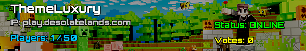 ThemeLuxury Minecraft Server v1.8.8 - Play in the USA!