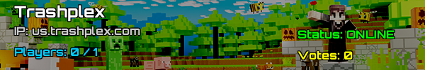 Trashplex Minecraft Server v1.21 |アメリカ - 冒険に参加してください！