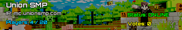 Union SMP - Minecraft Server v1.21.4 | USA Community