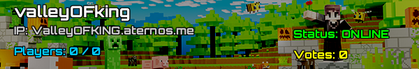 Valley of King - Minecraft Server in Brazil - Join Now!