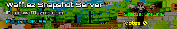 Wafflez Snapshot Server - Minecraft v1.21.1 Host USA