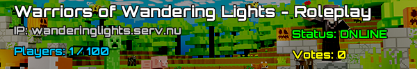 Warriors of Wandering Lights - Minecraft Roleplay Server US