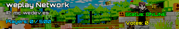 WePlay Network: Minecraft Server v1.21 i Spanien