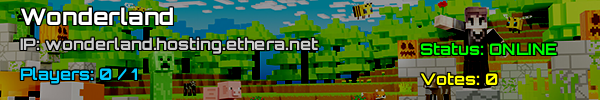 Wonderland Minecraft Server v1.21.4 - Cộng đồng Hoa Kỳ
