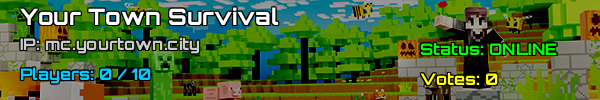 Your Town Survival - Minecraft Server v1.21.1 USA